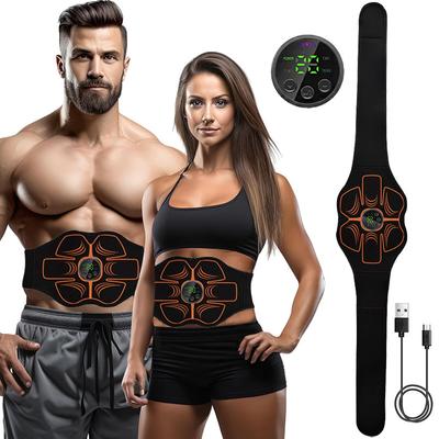 Ceinture d'entraînement ABS Stimulateur musculaire EMS Ceinture de tonification abdominale électronique Tonification musculaire Gym à domicile Fitness Entraînement Appareil de perte de poids