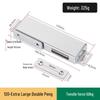 Magnetic Stainless Steel Cabinet Door Bumper & Clip for Wood Furniture