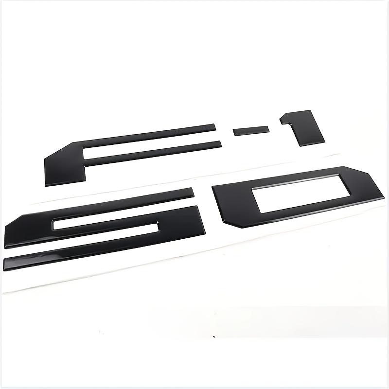 1pc F150 Ford Raptor Pickup Truck Logo, 2021 Ford Raptor Rear Trunk Logo, ABS Tail Logo Groove Letter Style Car Sticker, F150 Pickup Truck Label