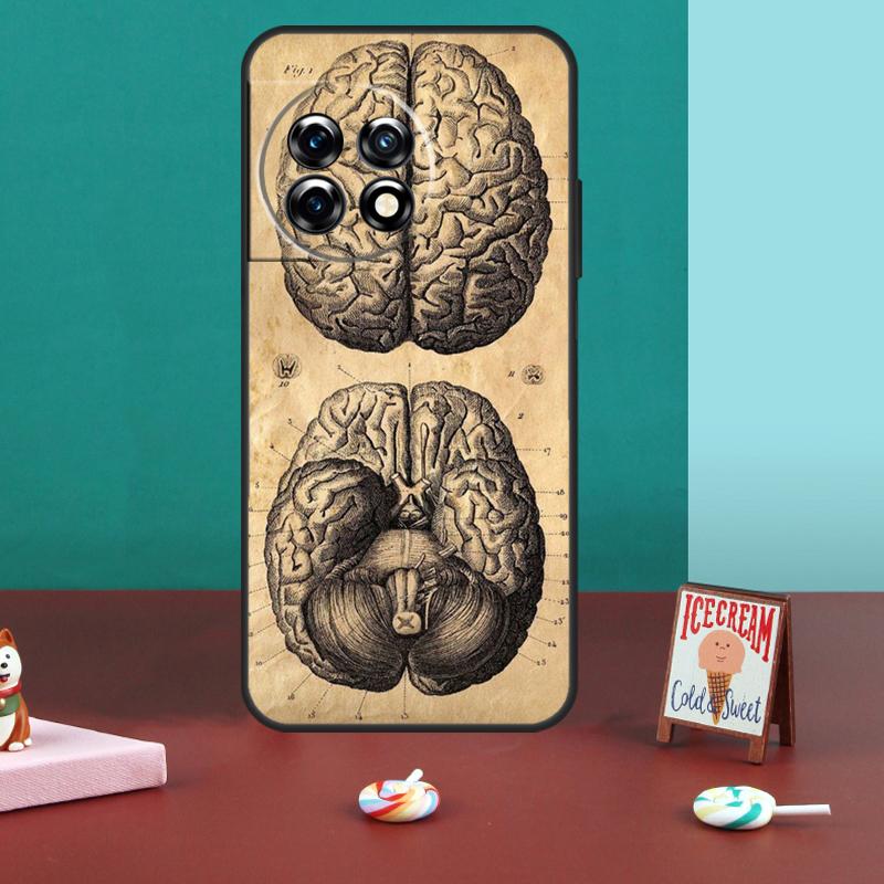 Human Heart Anatomy For OnePlus 15 13 12 11 10 13T 10T 10R 12R 13R Case For OnePlus Nord 5 CE 3 2 4 Lite N20 N30