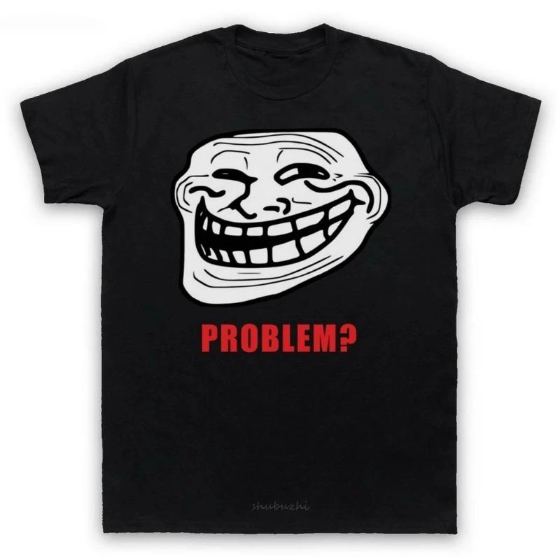 Trollface Meme Rage Comic Funny Troll Joke InternetWomens Shirt Shortsleeved Youth Tshirt Middleaged and Oldaged Tshirt