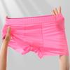 Men's Summer Ice Silk Non-mark Breathable Mulberry Silk Crotch Comfortable Flat Angle Underwear