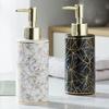 Ceramic Marble Lotion Dispenser 63mm Bottom Diameter Modern & Elegant for Bathroom & Kitchen Use Makeup Liquid Container