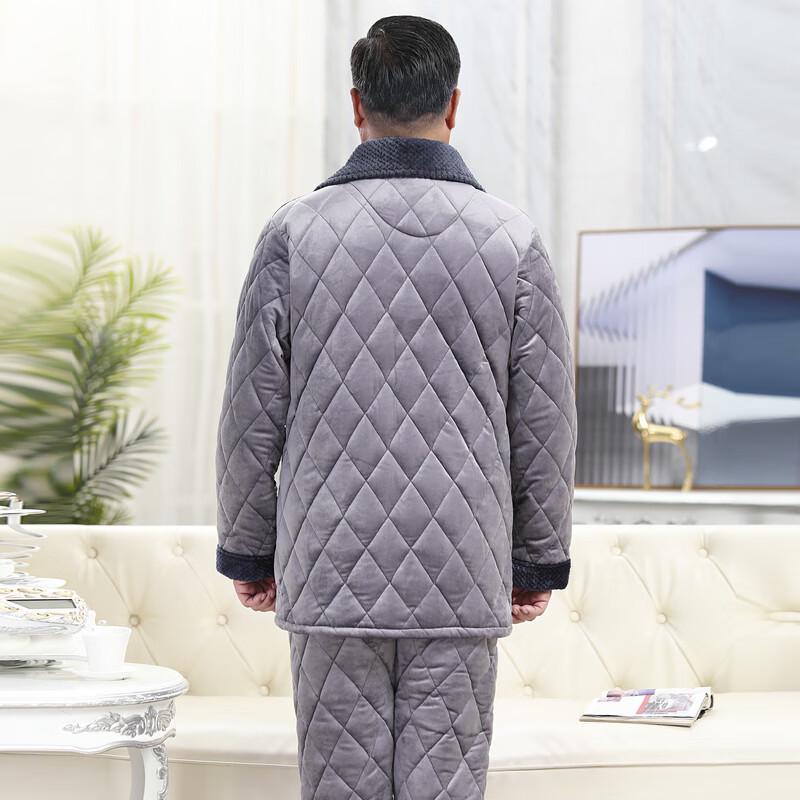YUZHAOLIN Men's Thermal Winter Pajama Set
