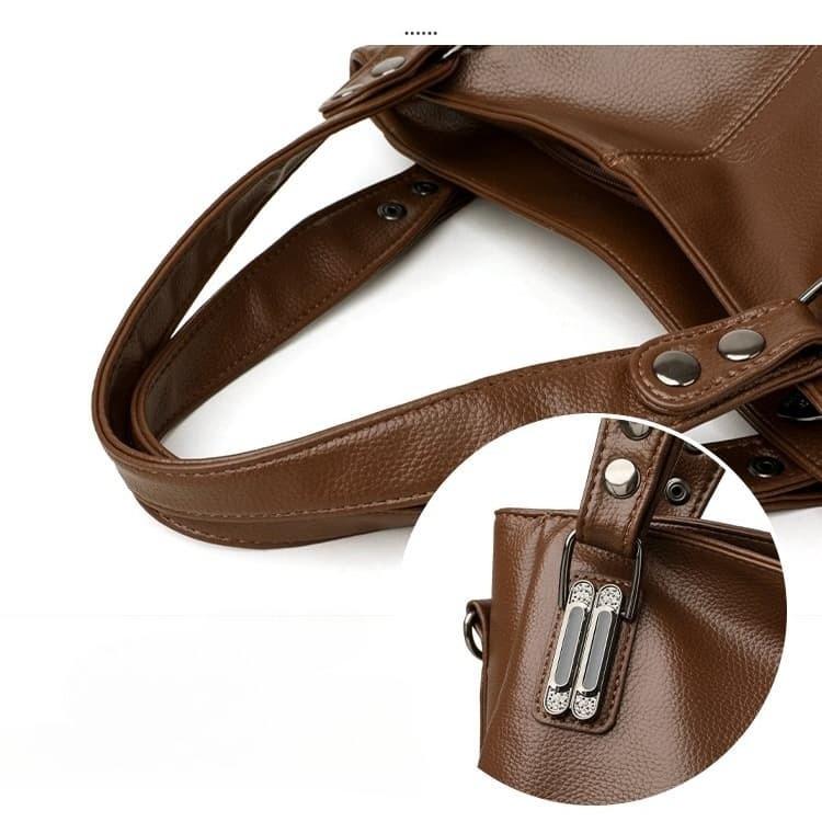 Large capacity tote bag portable messenger women's bag