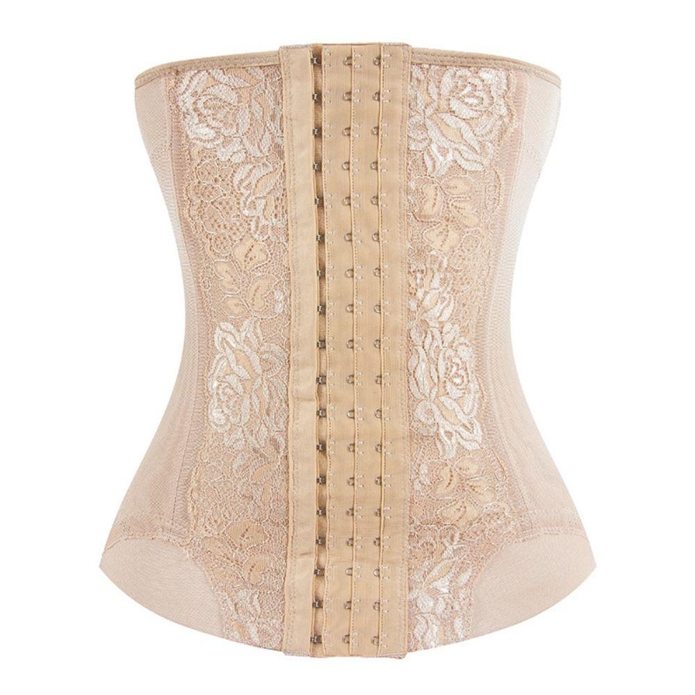Breathable Mesh Tummy Slimming Belt Hook Closure Body Shaper Slimmer Belt Shapewear  Daily Wear