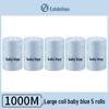 Polyester Sewing Thread - 1000 Yards for Garments & Crafts, Assorted Colors, Small Spool