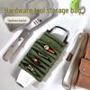 Double Shoulder Roll-up Oxford Cloth Metal Tool Storage Bag