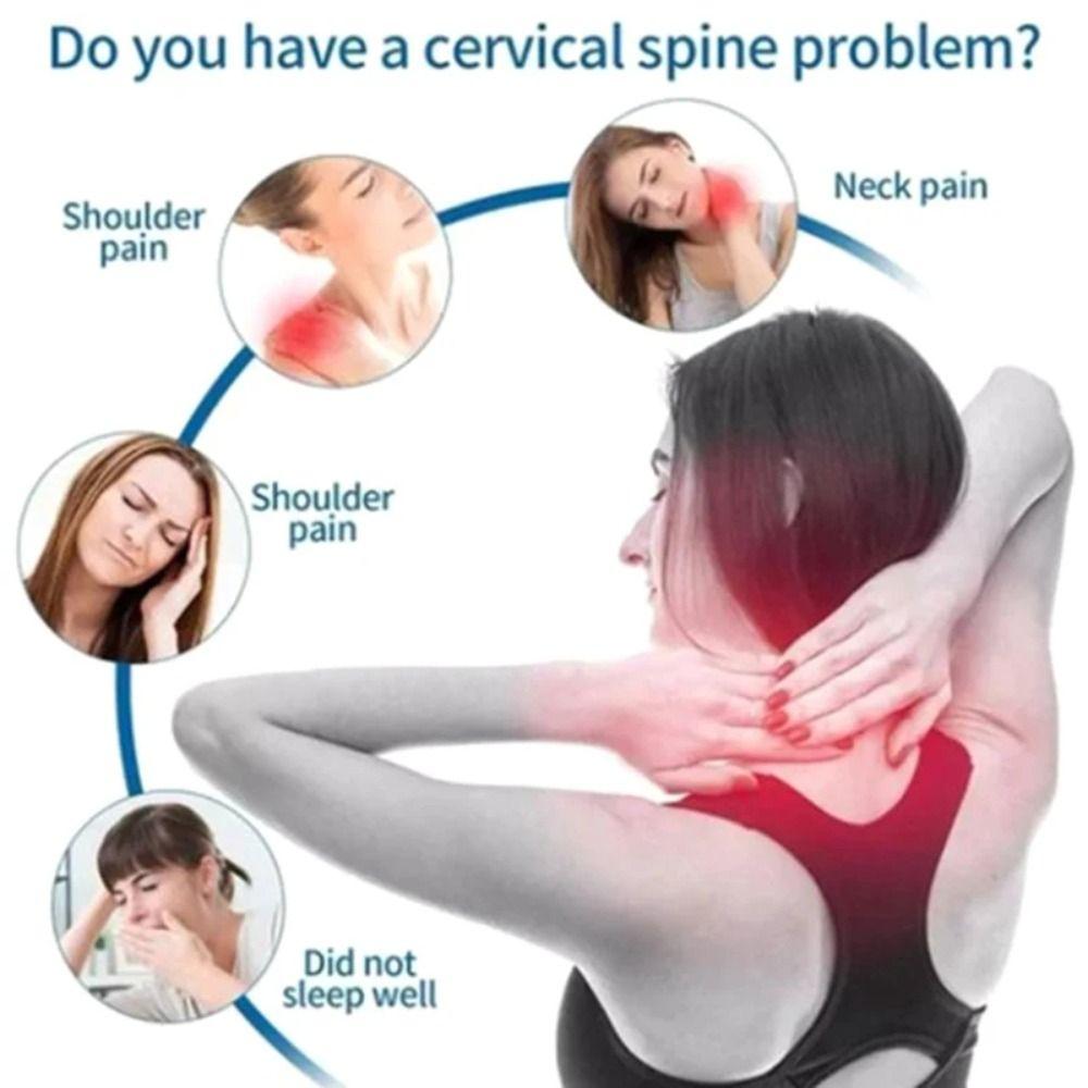 Neck Stretcher Cervical Massage Traction Pillow Neck Devices Relief Neck Orthopedic Traction Pillow Cervical Traction Tube