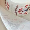2 Rollen lustiges Toilettenpapier mit Kotmuster „Happy Birthday Party“, weiches Toilettenpapier, 3-lagiges Kot-Toilettenpapier
