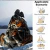 1pc Tiger Print Blanket Lightweight Flannel Blanket Throw Blanket For Sofa, Bed, Travel, Camping, Livingroom, Couch, Chair, And Bed Yy2509026163