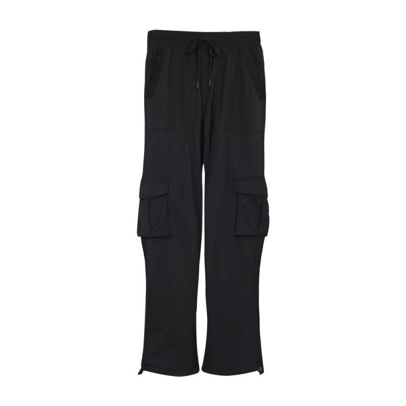 

Women s High-Waisted Drawstring Cargo Yoga Pants - Slimming, Loose Fit with Pockets 8