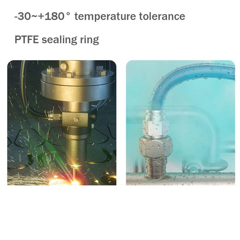 External Thread Pneumatic Quick Connector Straight Air Hose Fitting Industrial Maintenance
