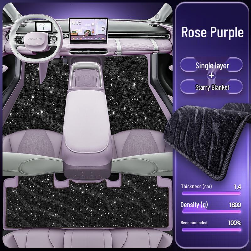 Eco-Friendly Waterproof & Dustproof Floor Mats for Nano 01 Cars