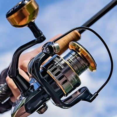 Mulinello da spinning interamente in metallo adatto per lanci a lunga distanza con canne da pesca in mare. Ingranaggi di trasmissione ottimizzati. Adatto per una varietà di acque.
