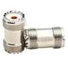 AEE4-4 Pcs UHF SO239 Female To UHF Female Straight Connector UHF Female Adapter For UHF PL259 Male