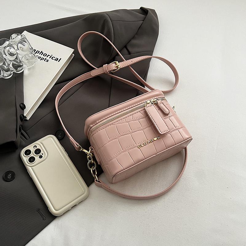 Модная ручная сумка-ведро с каменным узором для женщин — фото 6