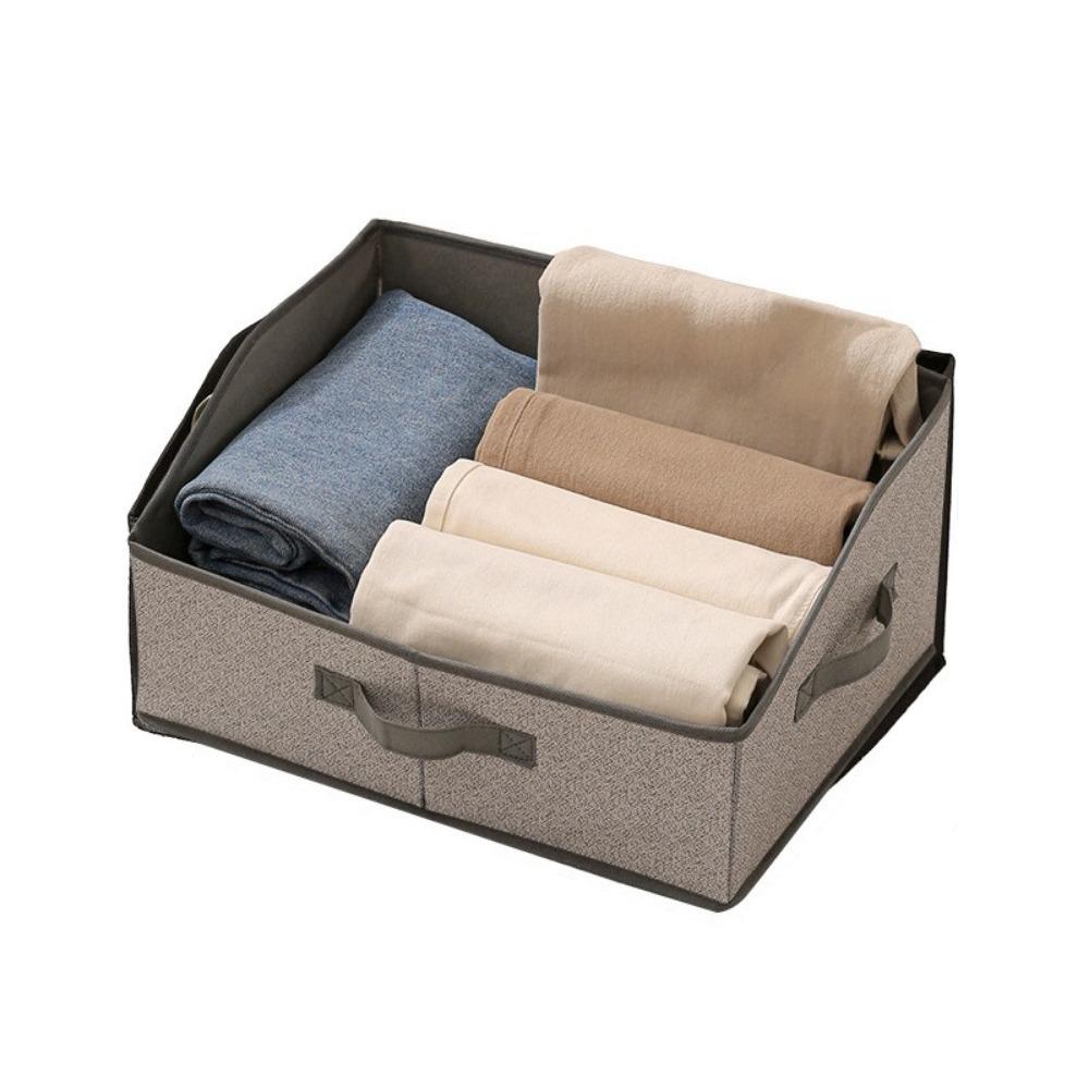 Thickened Non-woven Fabric Storage Box Square Clothes Storage Organizer  Closet