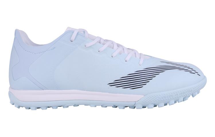 Li Ning TF Turf Artificial Leather Soccer Shoes Men's Sky Blue YSTT037-1