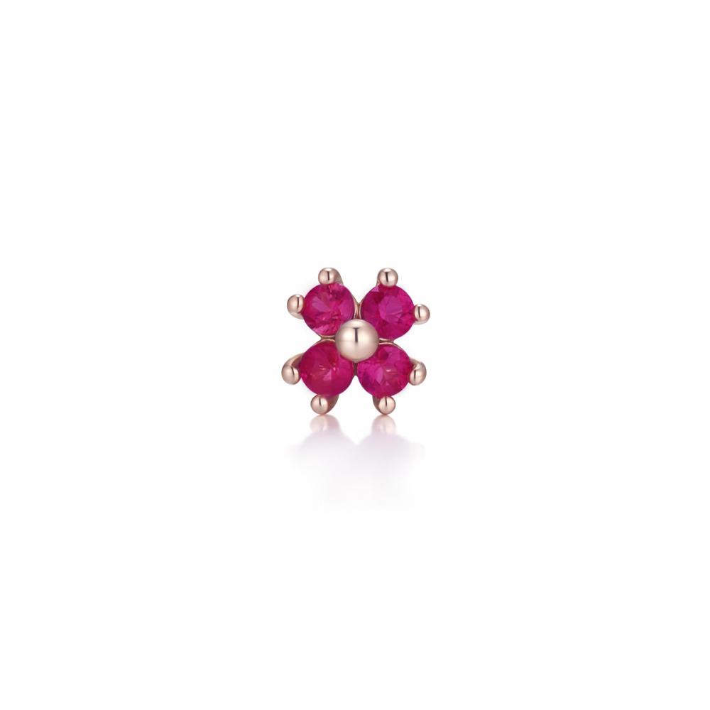 Stylus Rosemoss 3 Ruby Single Piercing_221800006