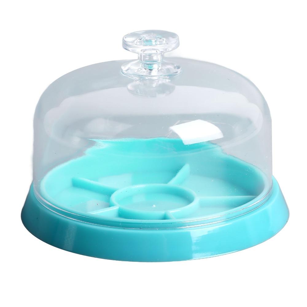 Full Set Compartmentalized Watch Movement Tray Turquoise White Dust Cover Blue Dustproof Tray Watchmaker Tool