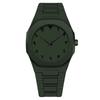 Orologio Moderno Ottagonale in Plastica da Uomo con Movimento al Quarzo Stile Casual