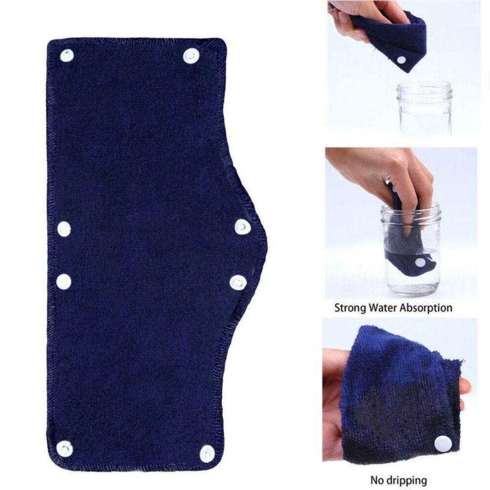 6PCS Anti-dirty Helmet Sweat Band Snap-On Helmets Sweat Pads Hard Hat Sweatband Snap Industrial