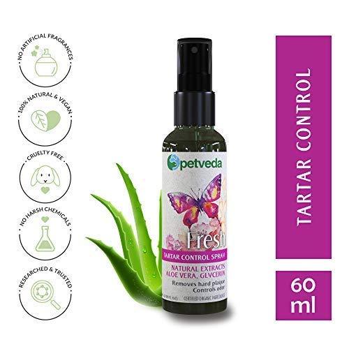 Tartar Spray for Dogs and Cats (60 Ml), Tartar Control Spray Petveda