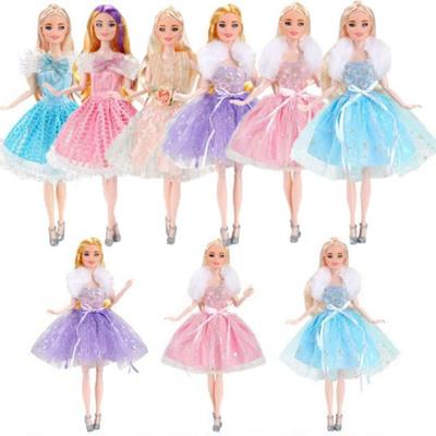Fashion Doll Elegant Party Clothes for 30cm Doll/for 1/6 BJD Dolls/for 11.5" Dolls DIY Accessories