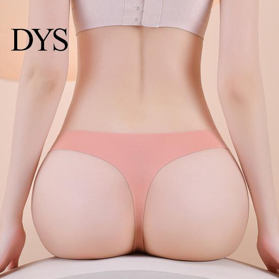 Elastic Low Waist Panties Women's Cotton Thong Soft Breathable Seamless Ladies Sexy Low-rise Briefs Stretchy Bikini Underwear Fit And Tight Cut