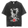 New Arrival Mens Clothe Tee Shirt TShirts Men Tshirt for Men Ropa Hombre Vintage Washed Death Note Anime Graphic Printing