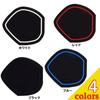 Negues Rubber Mats Compatible with Toyota Harrier 60 3rd Generation 2013 May Rubber Interior Harrier Floor Luggage Interior Rubber Blue Series,