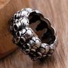 New Retro Jewelry, Domineering Punk Jewelry, Multiple Skull Men's Rings