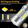 2 Stück P13W Canbus SH23W LED-Birnen Tagfahrlicht DRL Lampe Weiß Auto Zubehör Für Skoda Peugeot Mitsubishi Mazda Ford