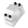 Cast Aluminium Spindle Motor Mount Bracket Clamp for CNC Engraving Machine (52mm)