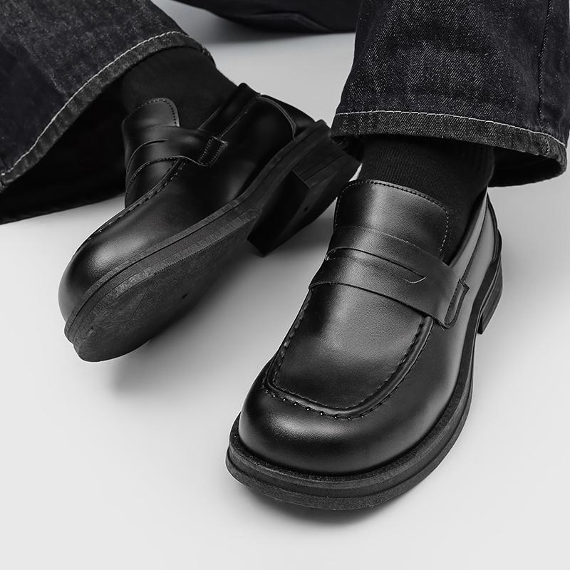 Fashion Men Loafers Comfortable Man Casual Shoes Business Leather Shoes Breathable Lightweight Walking Driving Shoes Boat Shoes