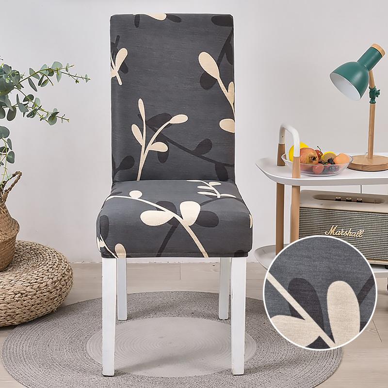 

Dining Chair Slipcover,High Stretch Removable Washable Chair Seat Protector Cover for Home Party Hotel Wedding Ceremony 4/6pcs Universal sizes