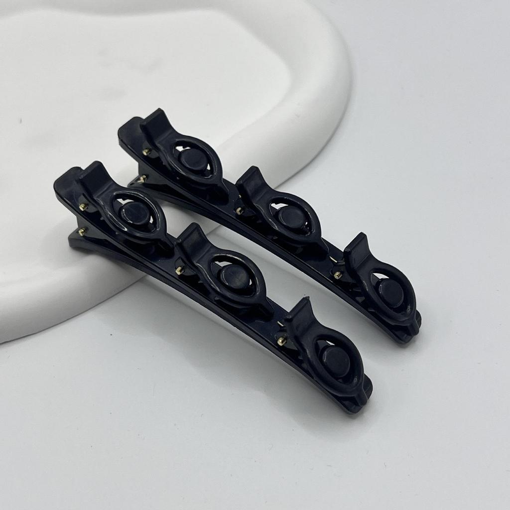Woven Headband with Small Clips for Bangs - Multi-layer Hollow Braid Hairband