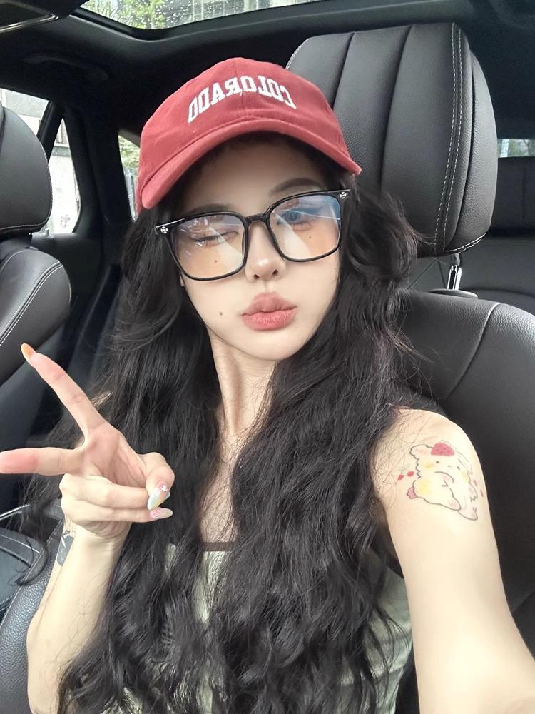 Trendy Chrome Hearts Style Anti-Blue Light Photochromic Glasses for Students & Influencers