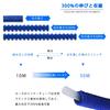 Chen Yang Small Store Extendable Garden Extends 3 Times Its for Car Washing and Watering 5m To Hose, Length, (Blue, 15m)