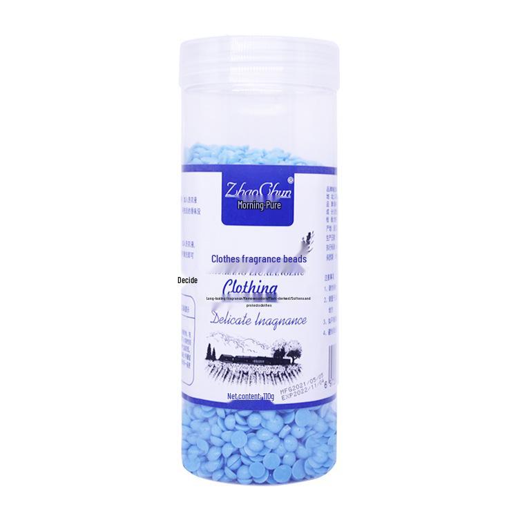 Morning Pure 110g Scent Booster Beads - Long-Lasting Softness with Water-Soluble Film