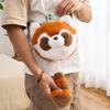 Fulgens Ailurus Animal Pattern Backpack Feather Cotton Filling Daily Children