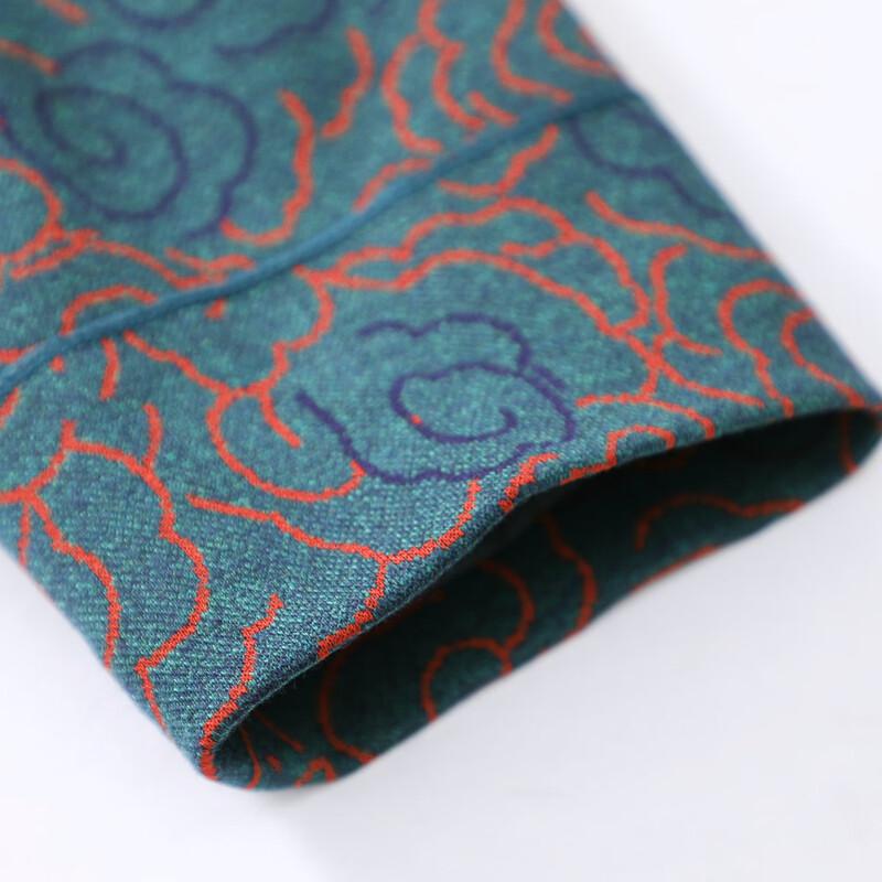 SIFONE Women's New Chinese Style Floral Wool Blend Jacket