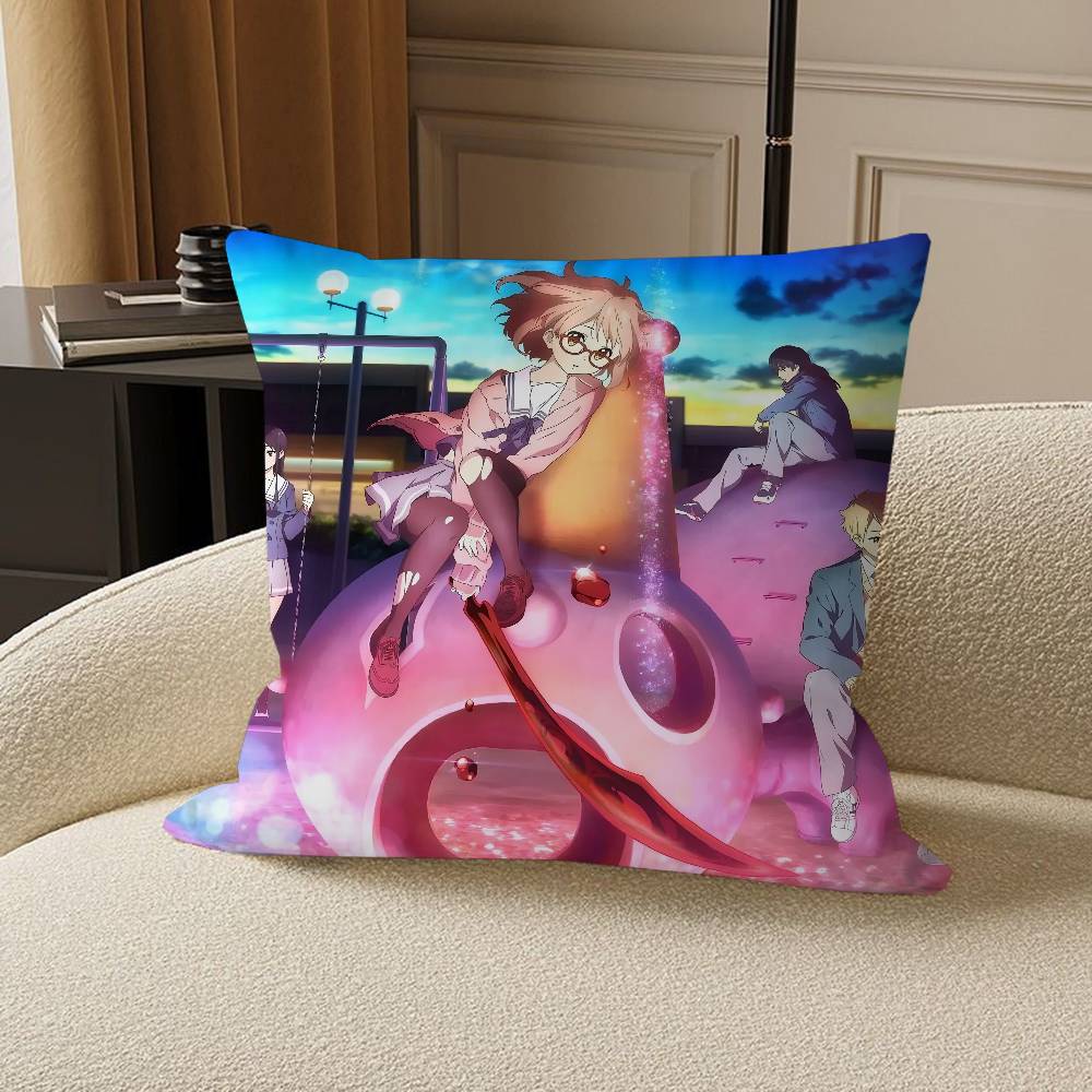 Anime B-Beyond the Boundary Kissenbezug Kissenbezug Wohnzimmer Sofa Heimdeko Kundenspezifisch