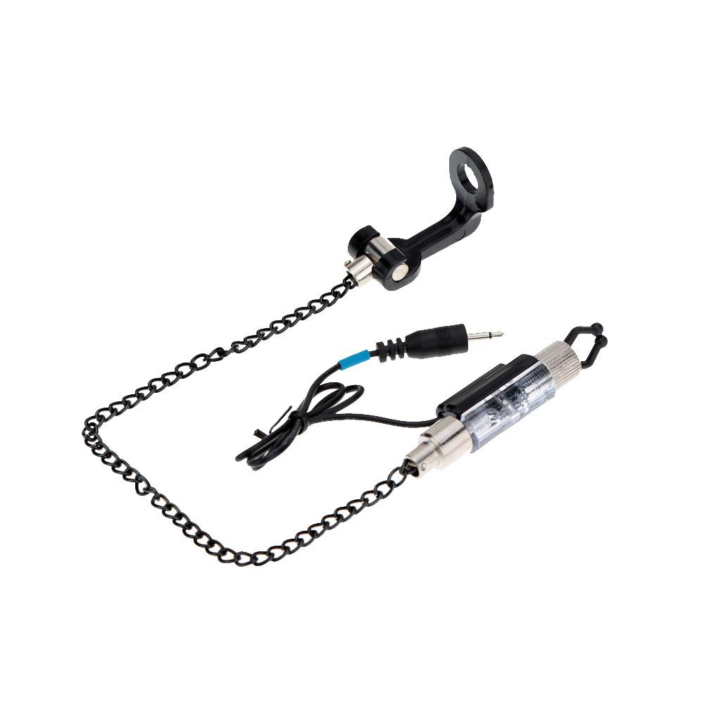 Fishing Illuminated Indicator Iron Fishing Bite Alarm Chain Hanger  LED Illuminated Indicator