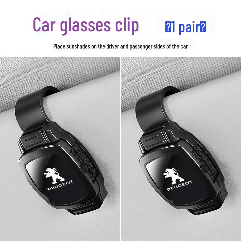 Peugeot Autobrillenhalter Clip für Modelle 308, 4008, 301, 2008, 3008 und 508