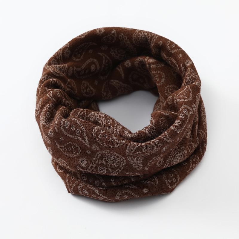 Unisex Winter Cotton Snood: Versatile Thick Neck Warmer & Cervical Protection Scarf