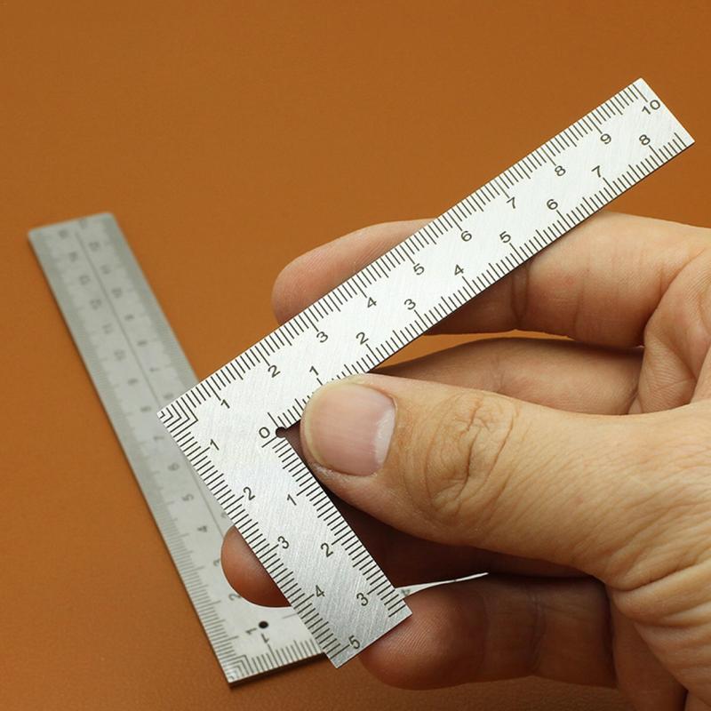 Holzbearbeitungswinkel L-Form Lineal Zimmerwerkzeug Zimmermannswinkel 90 Grad Hochpräzises Messwerkzeug Zum Anfertigen von Layouts