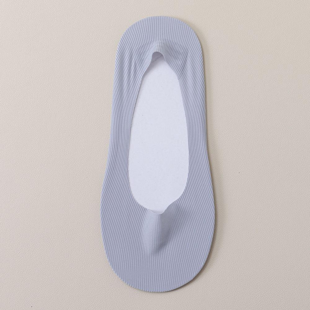 Sommer Mesh Atmungsaktive Low Cut Socken Herren Silikon Rutschfeste Unsichtbare No Show Socken Lässige Einfarbig Eis Seide Socke