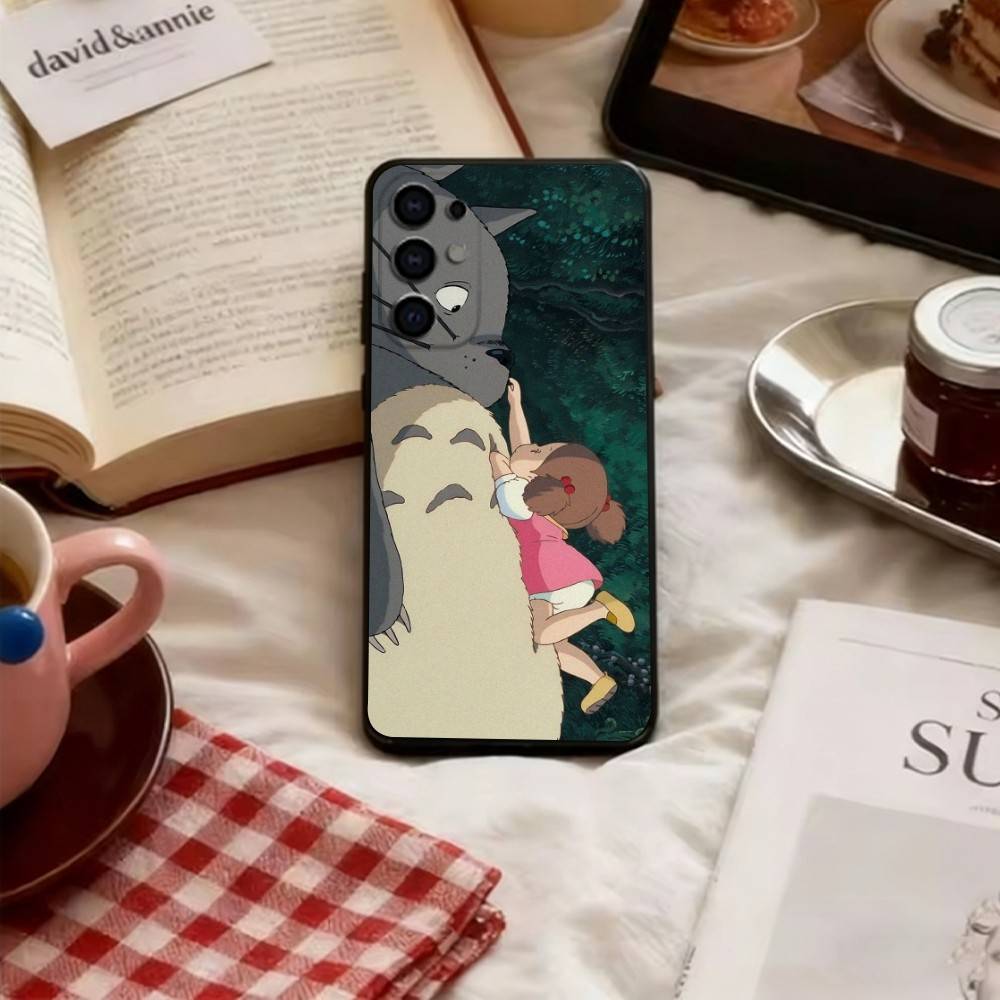 My Neighbor Totoro Phone Case Soft Black For Samsung S25,S24,S21,S22,S23,S30,Ultra,S20,Plus,Fe,Lite